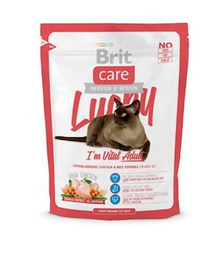 AnimoConcept Brit Care Cat Lucky Ich Bin lebenswichtige Krokette für Erwachsene Katze 2 kg von DOG Copenhagen