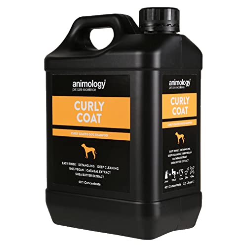Animology Curly Coat Hundeshampoo, 2,5 Liter von Animology