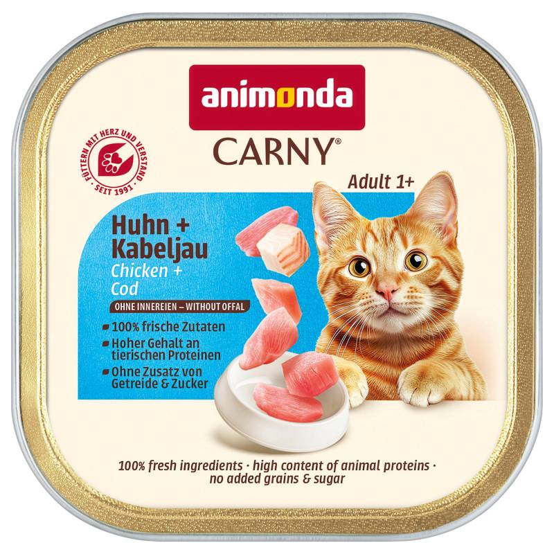 Animonda Carny Adult 32 x 85 g - Huhn & Kabeljau Animonda Carny Adult 32 x 85 g - Huhn & Kabeljau von Animonda Carny