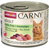 animonda Carny Adult 6 x 200 g - Huhn, Pute & Kaninchen von Animonda Carny