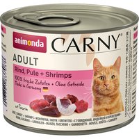 animonda Carny Adult 6 x 200 g - Rind, Pute & Shrimps von Animonda Carny