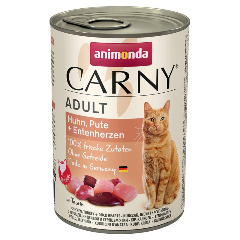 animonda Carny Adult 6 x 400 g - Rind & Huhn von Animonda Carny