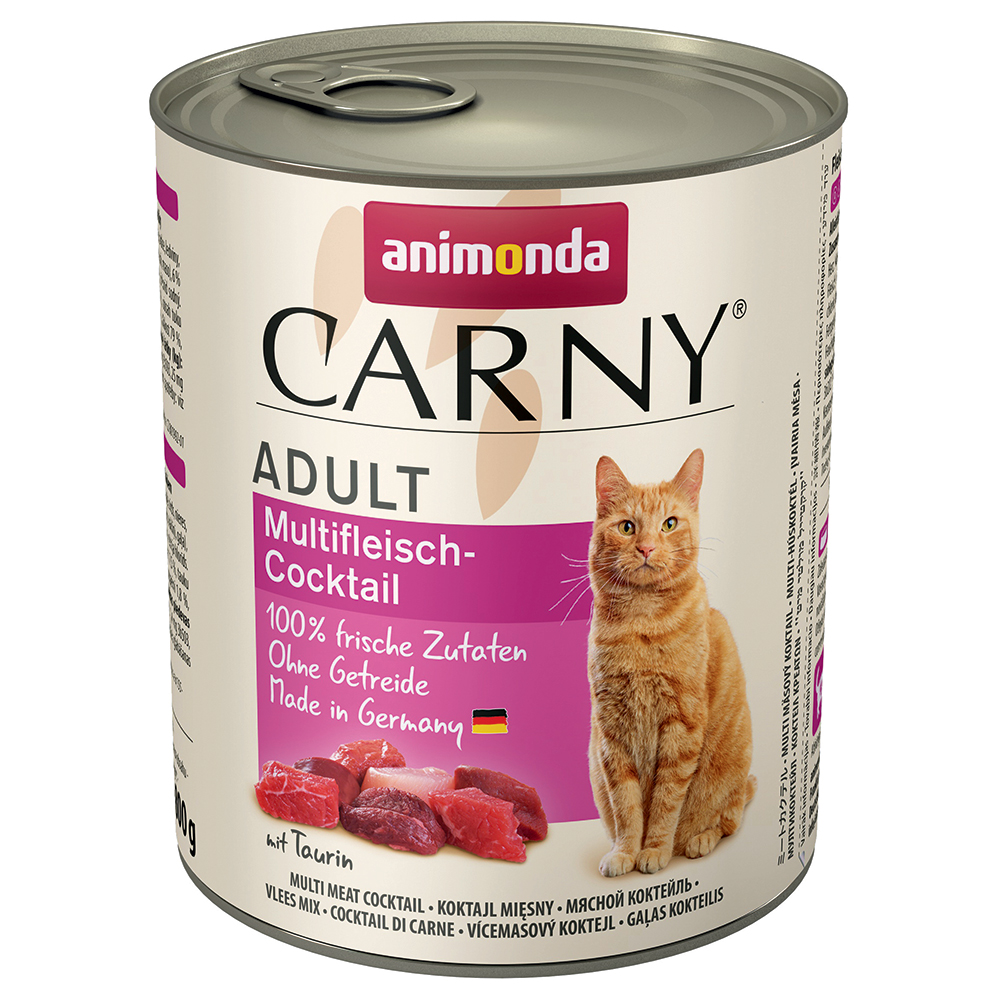 animonda Carny Adult 6 x 800 g - Multi-Fleischcocktail von Animonda Carny