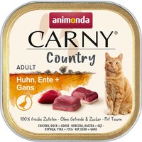 animonda Carny Country Adult 32 x 100 g - Huhn, Ente + Gans von Animonda Carny