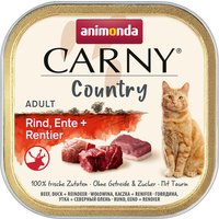 animonda Carny Country Adult 32 x 100 g - Rind, Ente + Rentier von Animonda Carny