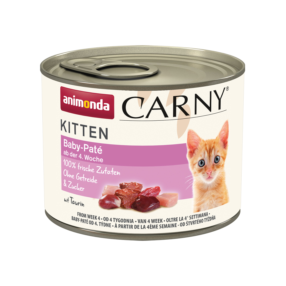 animonda Carny Kitten 12 x 200 g - Baby-Paté von Animonda Carny