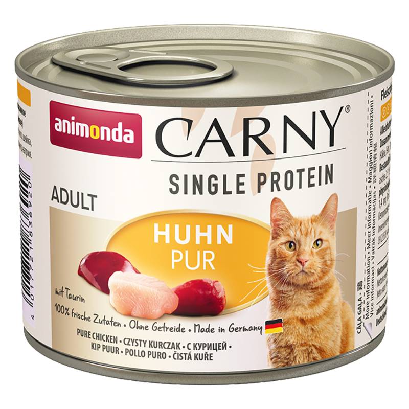 animonda Carny Single Protein Adult 6 x 200 g - Huhn pur von Animonda Carny