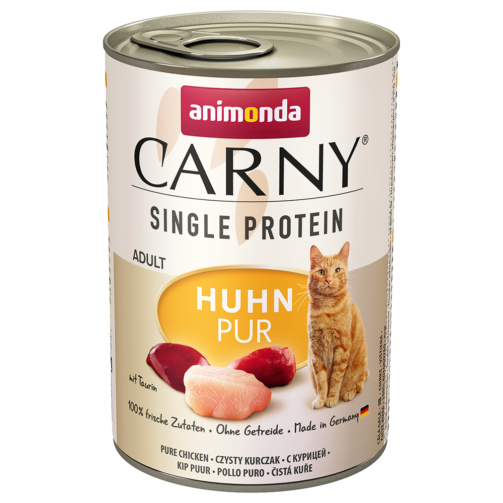 Animonda Carny Single Protein Adult 6 x 400 g - Huhn pur von Animonda Carny