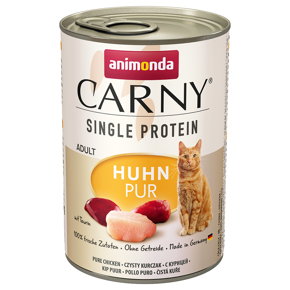 animonda Carny Single Protein Adult 6 x 400 g - Huhn pur von Animonda Carny