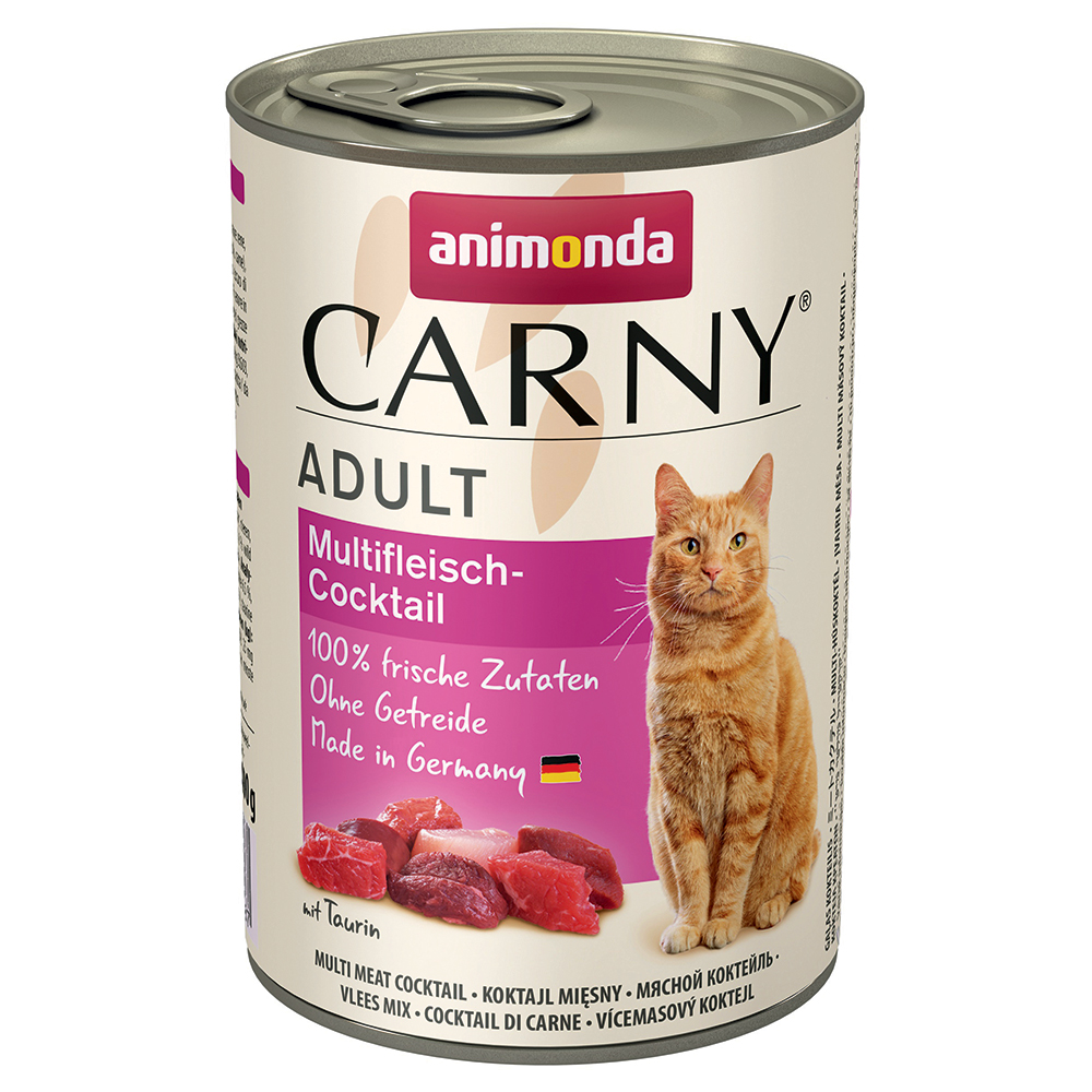 Sparpaket animonda Carny Adult 12 x 400g - Multifleisch-Cocktail Sparpaket animonda Carny Adult 12 x 400g - Multifleisch-Cocktail von Animonda Carny