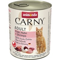 animonda Carny Adult 800g x 24 - Sparpaket - Pute, Huhn & Shrimps von Animonda Carny