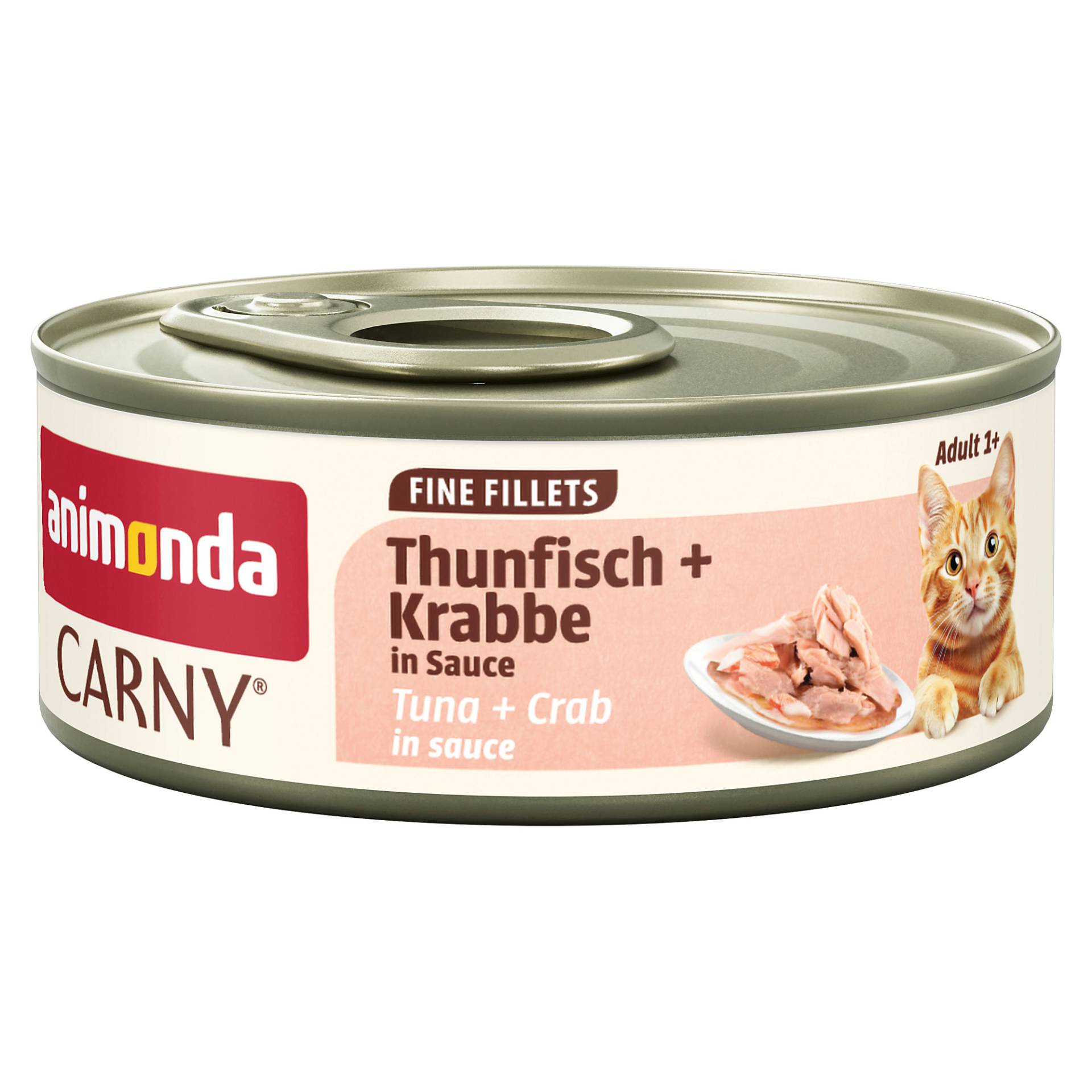 Sparpaket animonda Carny Adult in Soße 24 x 60 g - Thunfisch & Krabbe Sparpaket animonda Carny Adult in Soße 24 x 60 g - Thunfisch & Krabbe von Animonda Carny