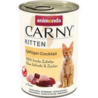 Sparpaket animonda Carny Kitten 24 x 400 g - Geflügel-Cocktail von Animonda Carny