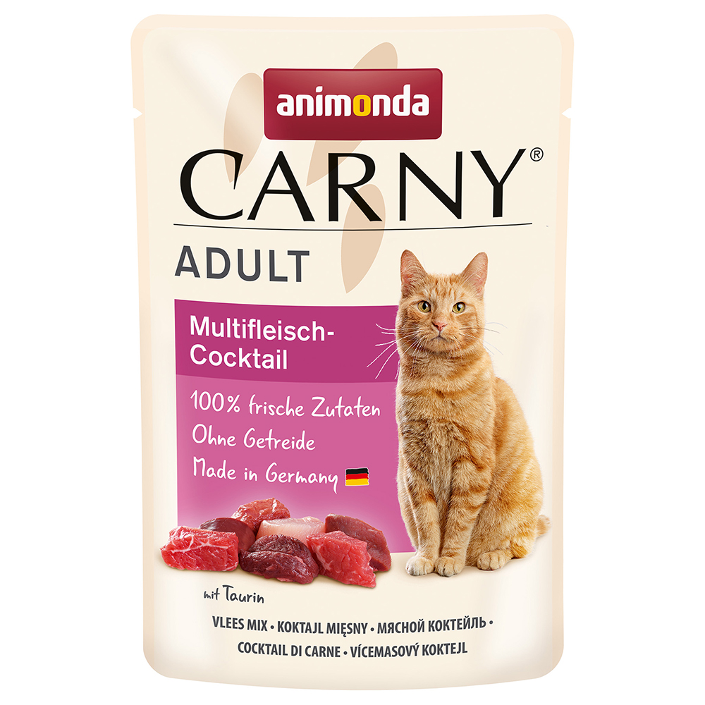 animonda Carny Pouch 12 x 85 g - Multifleisch-Cocktail von Animonda Carny