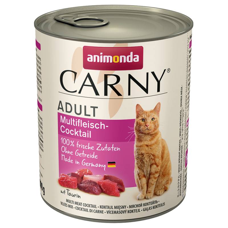 Sparpaket animonda Carny Adult 24 x 800 g - Mix Rind, Rind/Huhn Sparpaket animonda Carny Adult 24 x 800 g - Mix Rind, Rind/Huhn von Animonda Carny