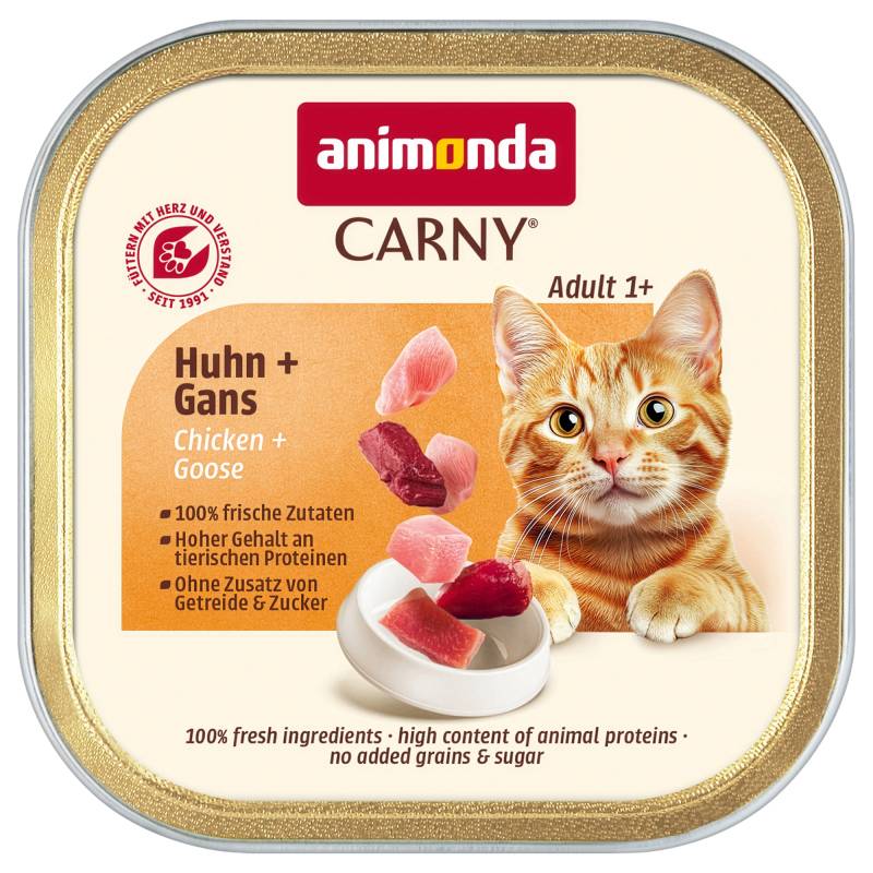 Sparpaket animonda Carny Adult 64 x 85 g - Huhn & Gans Sparpaket animonda Carny Adult 64 x 85 g - Huhn & Gans von Animonda Carny