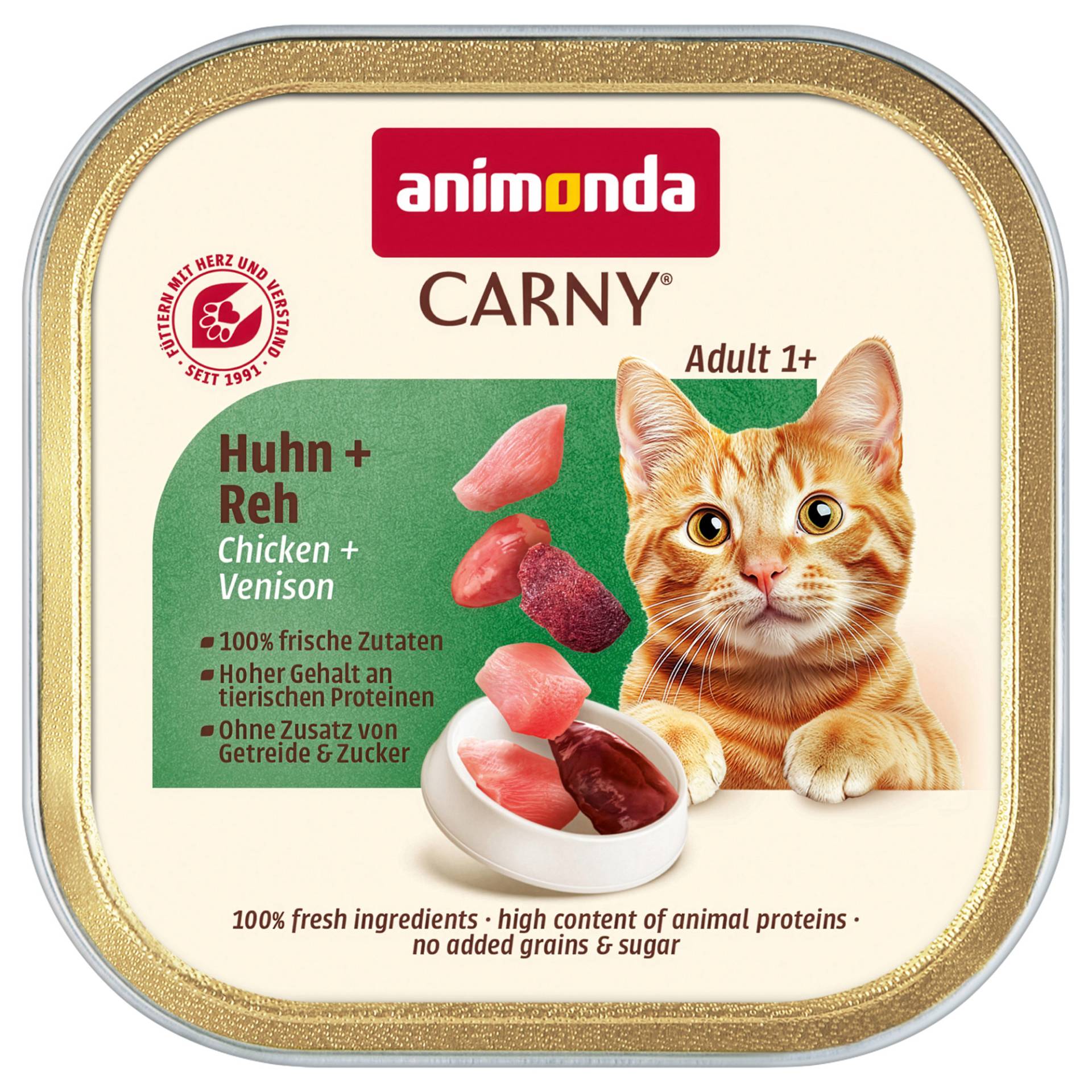 Sparpaket animonda Carny Adult 64 x 85 g - Huhn & Reh Sparpaket animonda Carny Adult 64 x 85 g - Huhn & Reh von Animonda Carny