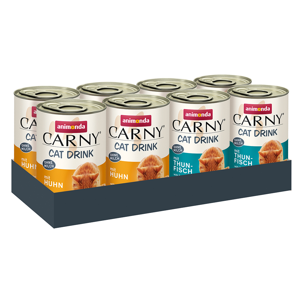 Sparpaket animonda Carny Cat Drink 24 x 140 ml - Mixpaket (Huhn & Thunfisch) von Animonda Carny