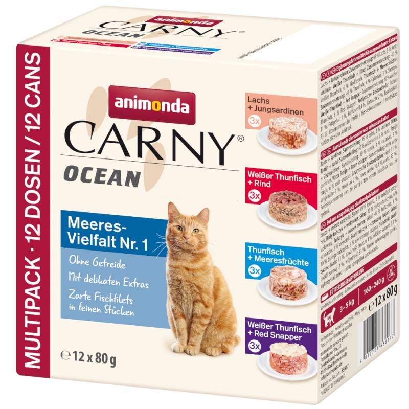 Sparpaket animonda Carny Ocean 24 x 80 g - Thunfisch + Meeresfrüchte von Animonda Carny