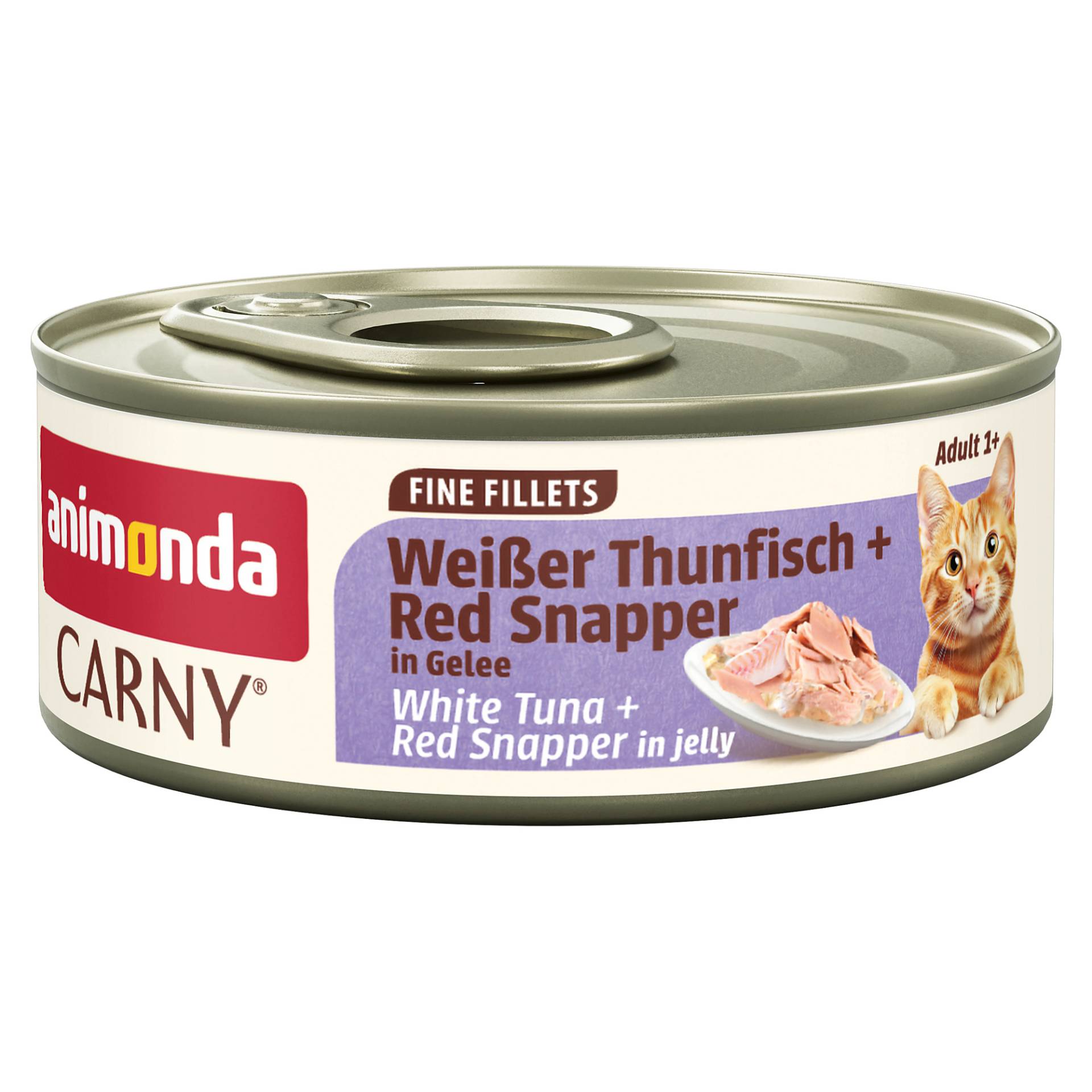 animonda Carny Adult Fine Fillets in Gelee 12 x 60 g - Weißer Thunfisch & Red Snapper animonda Carny Adult Fine Fillets in Gelee 12 x 60 g - Weißer Thunfisch & Red Snapper von Animonda Carny