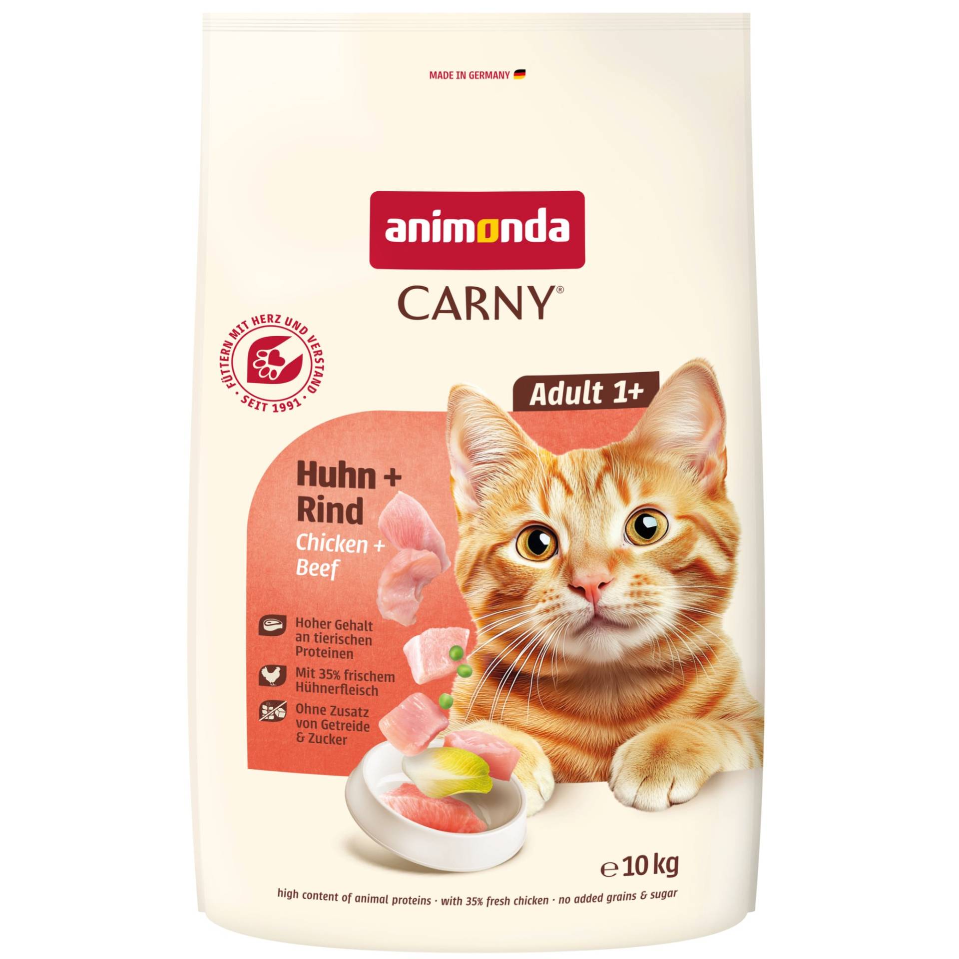 animonda Carny Adult Huhn + Rind - 10 kg animonda Carny Adult Huhn + Rind - 10 kg von Animonda Carny