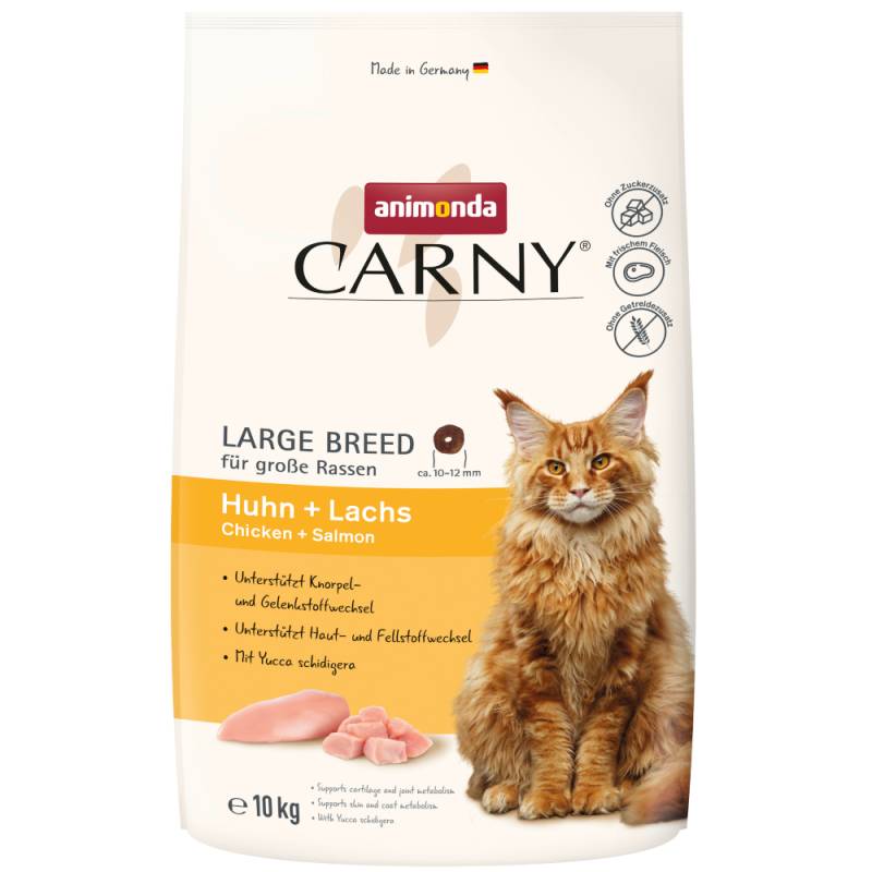 animonda Carny Large Breed Huhn + Lachs - Sparpaket: 2 x 10 kg animonda Carny Large Breed Huhn + Lachs - Sparpaket: 2 x 10 kg von Animonda Carny