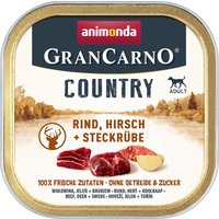 animonda GranCarno Adult Country 22 x 150 g - Rind, Hirsch & Steckrübe von Animonda GranCarno