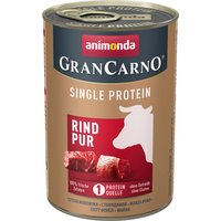 Sparpaket animonda GranCarno Adult Single Protein 24 x 400 g - Rind Pur von Animonda GranCarno