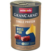 animonda GranCarno Adult Single Protein Supreme 6 x 400 g - Ross Pur von Animonda GranCarno