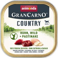 Sparpaket animonda GranCarno Adult Country 44 x 150 g - Huhn, Wild & Pastinake von Animonda GranCarno