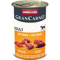 Sparpaket animonda GranCarno Original 24 x 400 g - Adult Rind & Geflügel von Animonda GranCarno