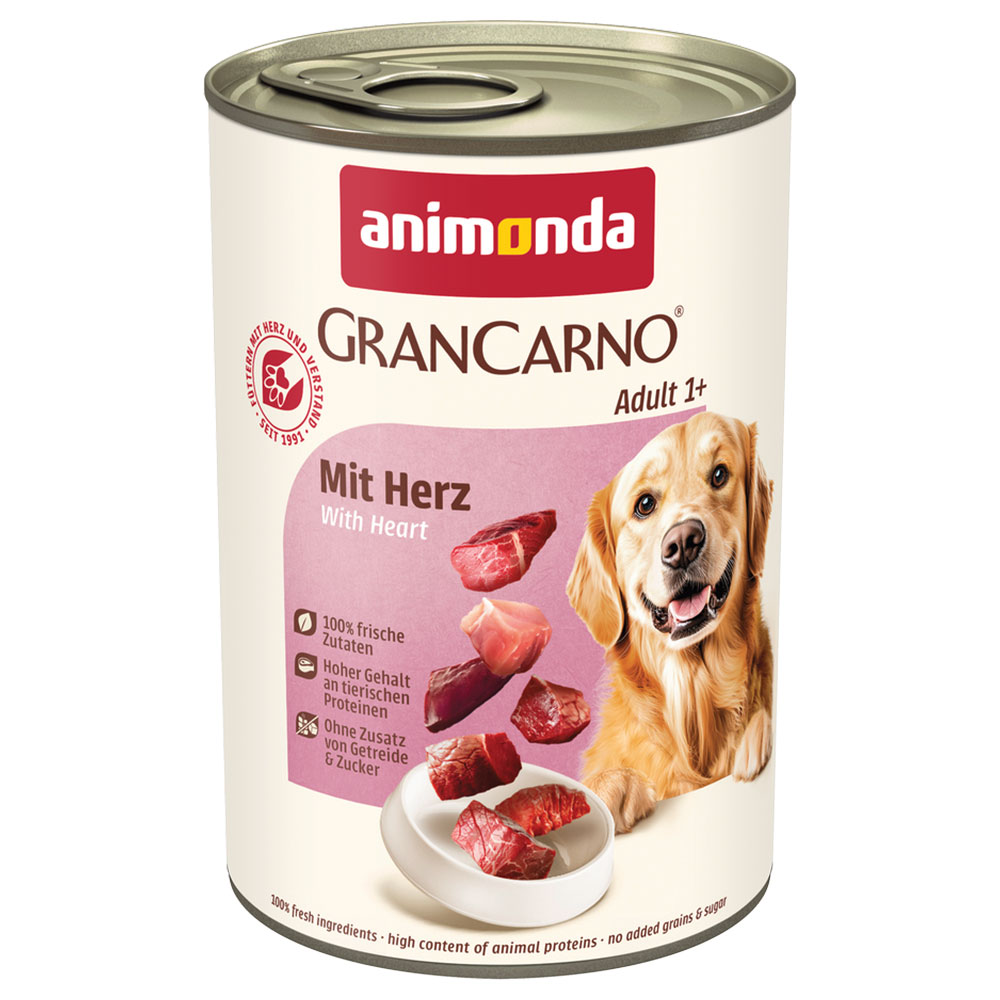 Sparpaket animonda GranCarno Original 24 x 400 g - Herz von Animonda GranCarno
