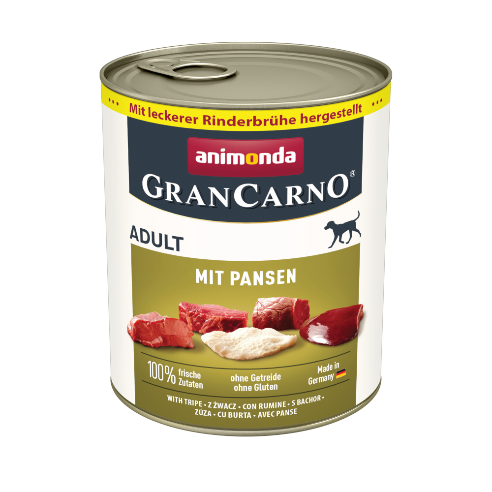 Sparpaket animonda GranCarno Original 24 x 800 g - mit Pansen Sparpaket animonda GranCarno Original 24 x 800 g - mit Pansen von Animonda GranCarno