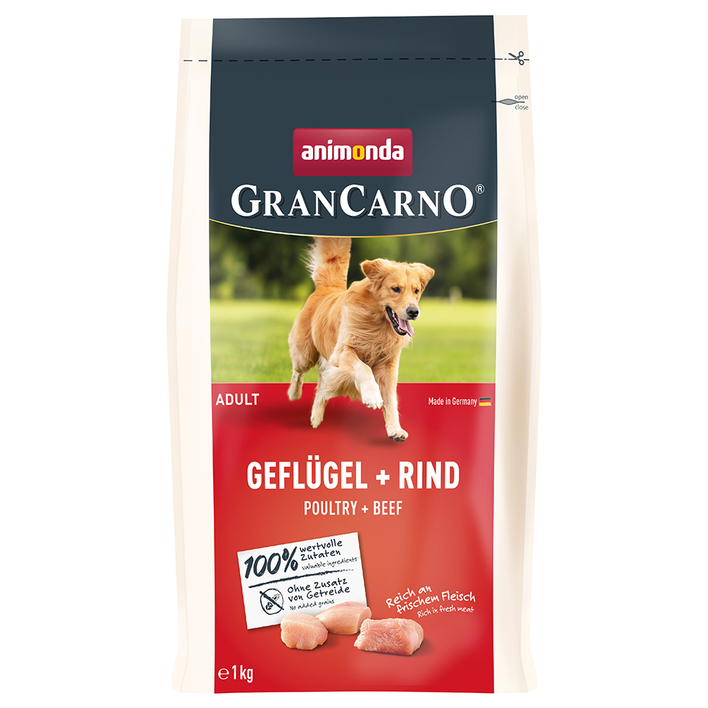 animonda GranCarno Adult Geflügel + Rind - 1 kg animonda GranCarno Adult Geflügel + Rind - 1 kg von Animonda GranCarno