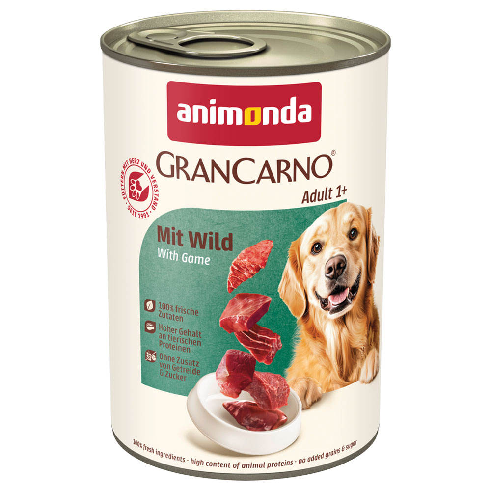 animonda GranCarno Original Adult 6 x 400 g - mit Wild animonda GranCarno Original Adult 6 x 400 g - mit Wild von Animonda GranCarno