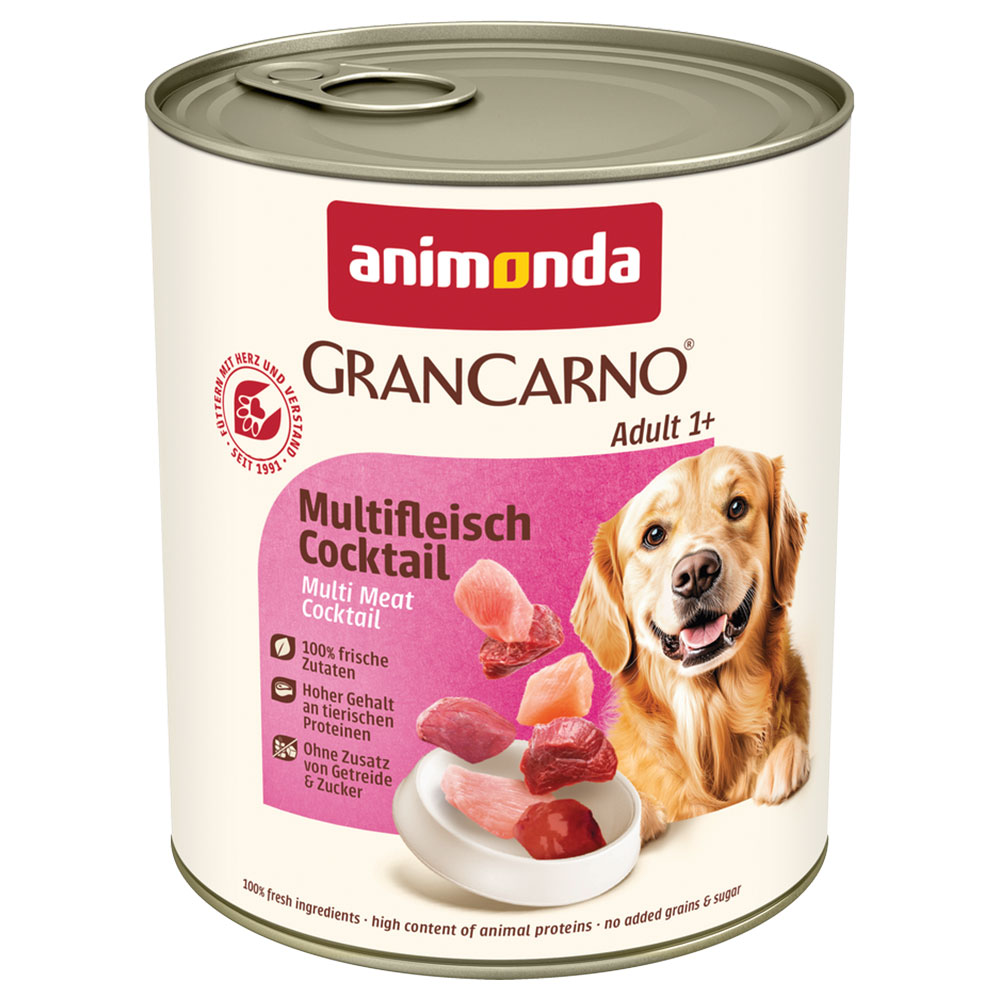 animonda GranCarno Original Adult 6 x 800 g - Multifleisch-Cocktail animonda GranCarno Original Adult 6 x 800 g - Multifleisch-Cocktail von Animonda GranCarno