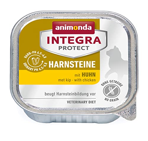 animonda Integra Protect Harnsteine, Spezial-Katzenfutter, Nassfutter zur Vorbeugung eines Harnweginfekts, mit Huhn, 16 x 100g animonda Integra Protect Harnsteine, Spezial-Katzenfutter, Nassfutter zur Vorbeugung eines Harnweginfekts, mit Huhn, 16 x 100g von Animonda Integra Protect