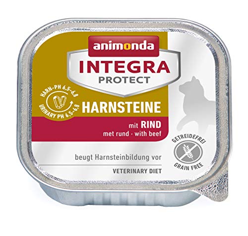 animonda Integra Protect Harnsteine, Spezial-Katzenfutter, Nassfutter zur Vorbeugung eines Harnweginfekts, mit Rind , 16 x 100 g animonda Integra Protect Harnsteine, Spezial-Katzenfutter, Nassfutter zur Vorbeugung eines Harnweginfekts, mit Rind , 16 x 100 g von Animonda Integra Protect