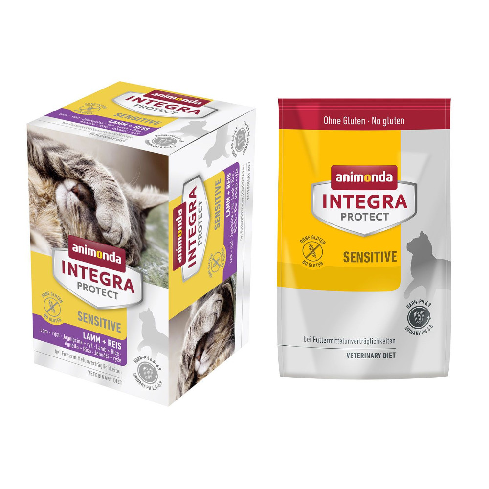 6 x 100 g animonda Integra Protect Adult Sensitive Schale + 300 g passendes Trockenfutter Gratis! - Lamm & Reis 6 x 100 g animonda Integra Protect Adult Sensitive Schale + 300 g passendes Trockenfutter Gratis! - Lamm & Reis von Animonda Integra