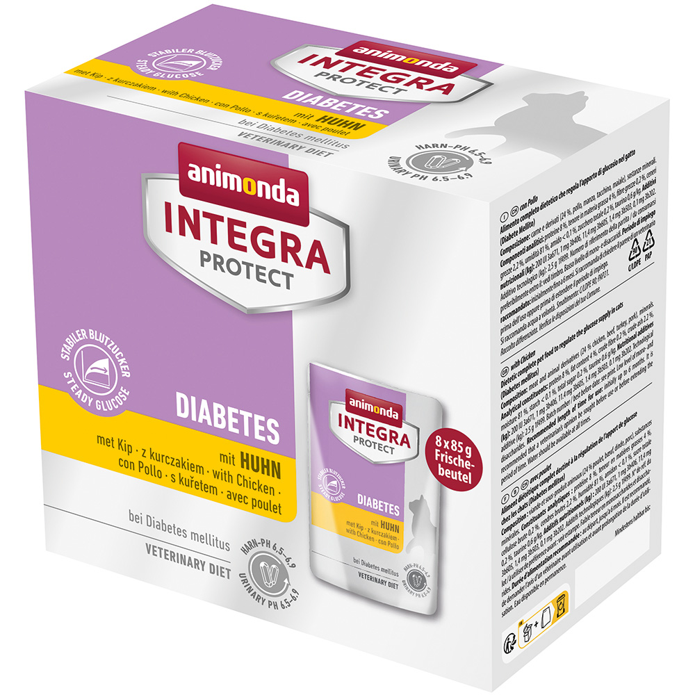 animonda Integra Protect Adult Diabetes 8 x 85 g - Huhn animonda Integra Protect Adult Diabetes 8 x 85 g - Huhn von Animonda Integra