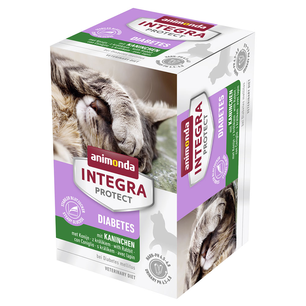 animonda Integra Protect Adult Diabetes Schale 6 x 100 g - mit Kaninchen von Animonda Integra