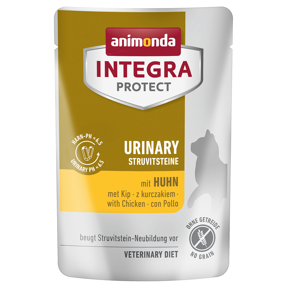 animonda Integra Protect Adult Urinary Struvitstein 24 x 85 g - mit Huhn von Animonda Integra