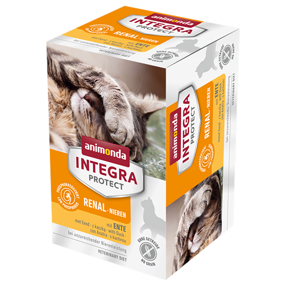 animonda Integra Protect Adult Niere Schale 24 x 100 g - mit Ente von Animonda Integra