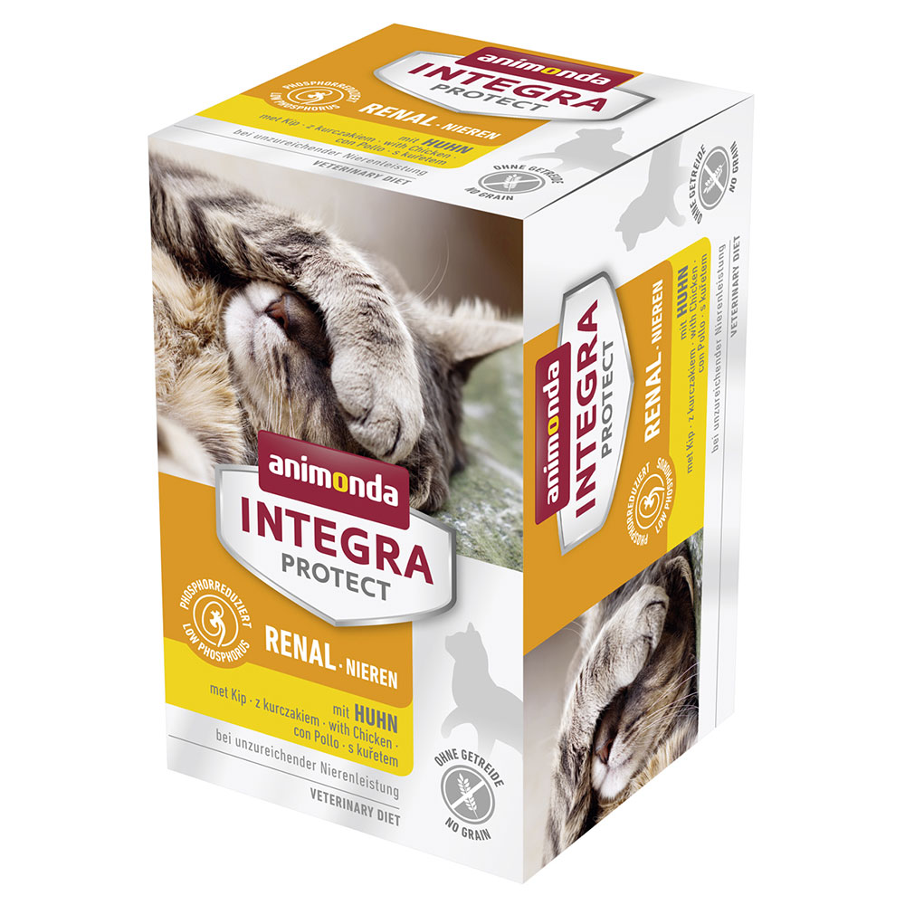 animonda Integra Protect Adult Niere Schale 24 x 100 g - mit Huhn von Animonda Integra