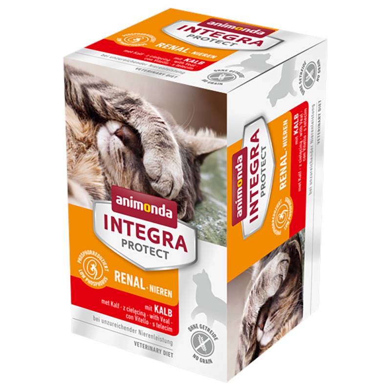 animonda Integra Protect Adult Niere Schale 6 x 100 g - mit Kalb von Animonda Integra