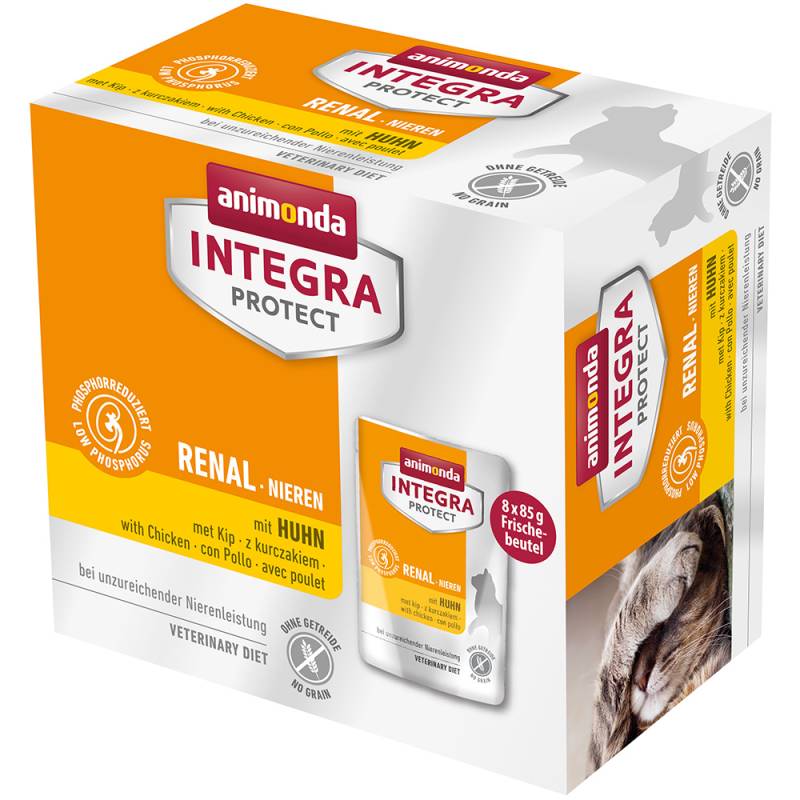 animonda Integra Protect Adult Renal 8 x 85 g - mit Huhn von Animonda Integra