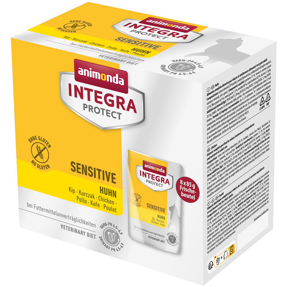 animonda Integra Protect Adult Sensitive 8 x 85 g - Huhn von Animonda Integra