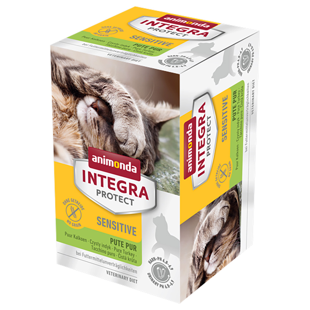 animonda Integra Protect Adult Sensitive Schale 6 x 100 g - Pute Pur von Animonda Integra