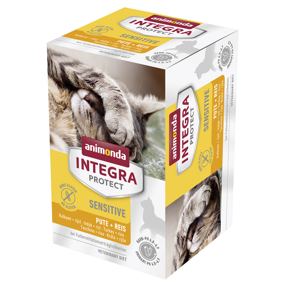 animonda Integra Protect Adult Sensitive Schale 6 x 100 g - Pute & Reis von Animonda Integra