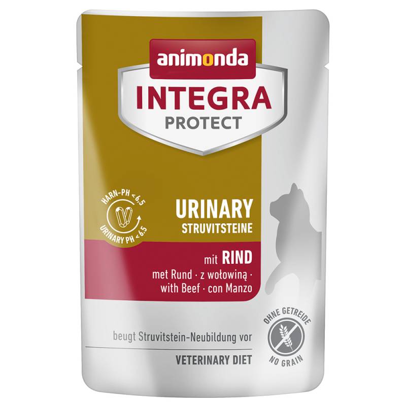 animonda Integra Protect Adult Urinary Struvitstein 24 x 85 g - mit Rind von Animonda Integra